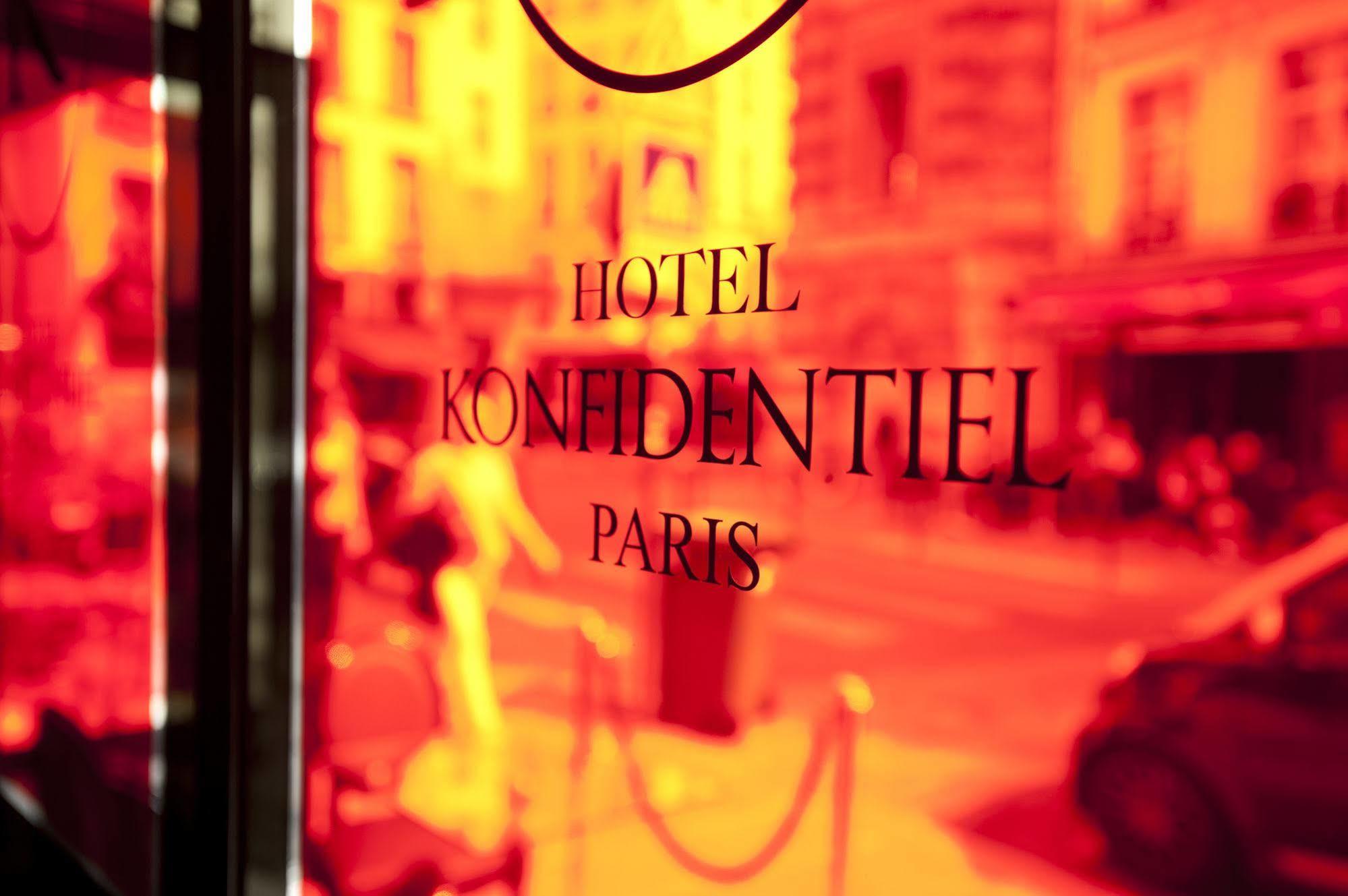 Boutique Hôtel Konfidentiel Paris Exterior foto